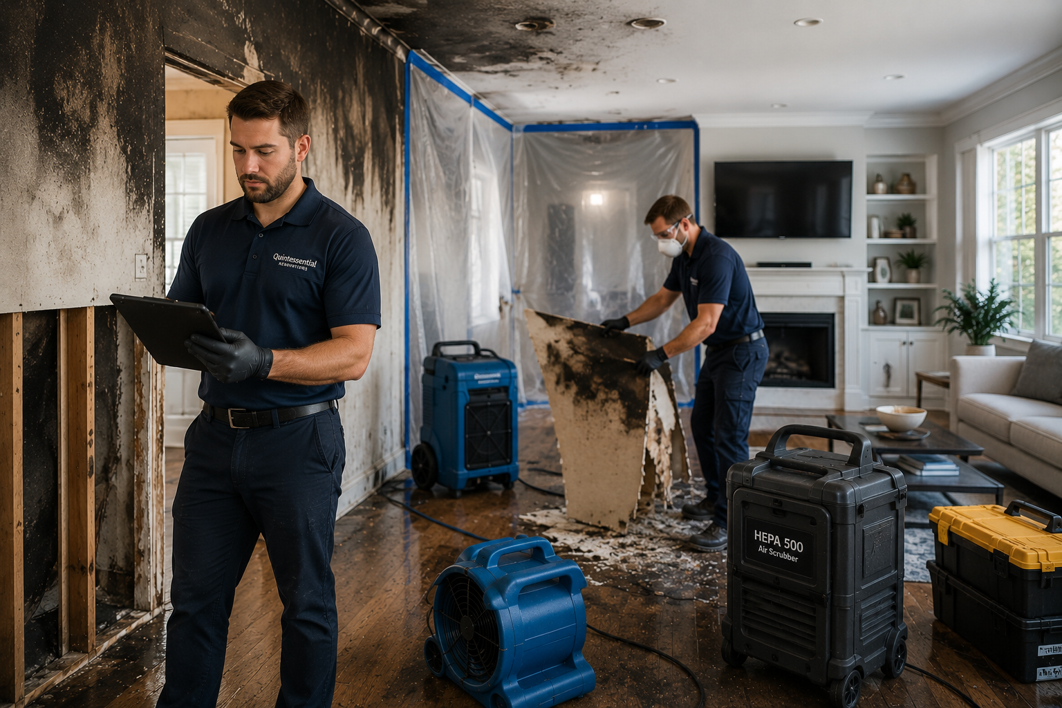 Fire Damage Restoration